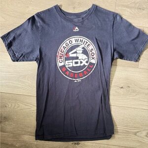 Majestic Navy Chicago White Sox Baseball Shirt